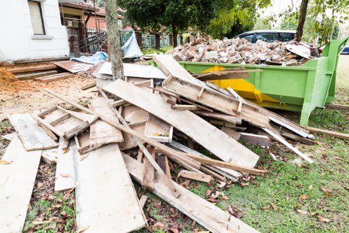 Professional rubbish removal team in North West London